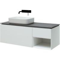 Тумба ALLEN BRAU 1.21006.WM INFINITY 120 L 1+1, white matt 274253 00274253