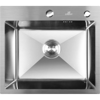 Комплект кухонная мойка из нержавеющей стали WISENT w35044-s (50x44см) с дозатором и смесителем WS35044/W02-114/W405A/W4998-4