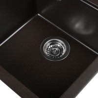 Мойка для кухни из искусственного камня WISENT кофе 500x450x220 (беларусь) MW450-27/WGER013