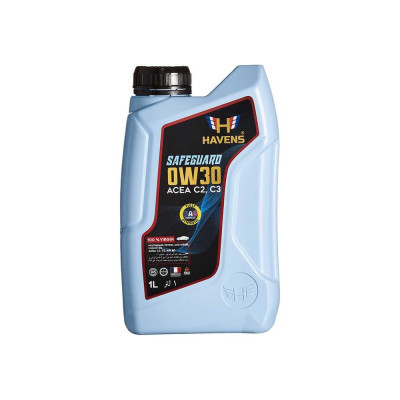 Масло HAVENS Safeguard SAE 0W30 ACEA C2 C3, API SP, SN PLUS, SN/CF 1L HS0W30C2C31