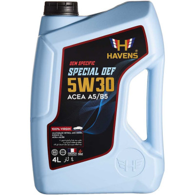 Масло HAVENS Special OEF 5W30 ACEA A5/B5, API SN/CF 4L HSOEF5W30A5B54