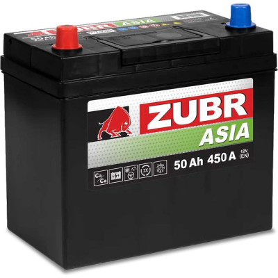 Аккумулятор ZUBR Premium Asia 50Ah L+ (без борта) ZPA501