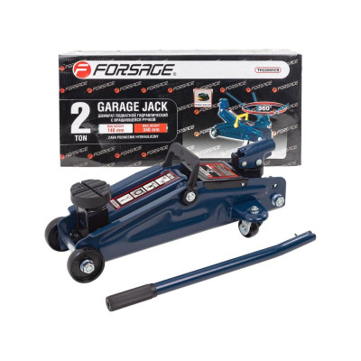 Домкрат Forsage подкатной 2т. с вращающейся ручкой 180 градусов F-TH22005CB(7877)