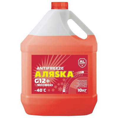 Антифриз АЛЯSКА Long Life (Лонг Лайф) красный 10 кг 5084