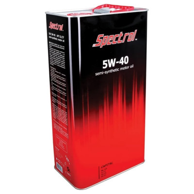 Моторное масло Spectrol Капитал SAE 5W40 API SL/CF п/с 5 л 9054