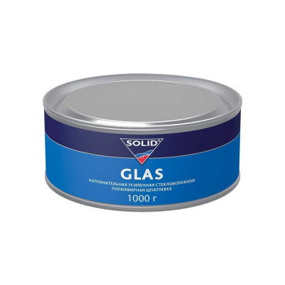 Наполнительная шпатлевка SOLID GLAS (фасовка 1000 гр), усиленная стекловолокном 316.1000