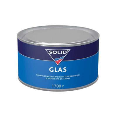 Наполнительная шпатлевка SOLID GLAS (фасовка 1700 гр), усиленная стекловолокном 316.1700
