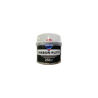 Наполнительная шпатлевка SOLID PROFESSIONAL LINE CARBON PUTTY (250 гр), с карбоновой нитью 516.0250