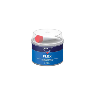 Наполнительная шпатлевка SOLID FLEX 250 гр, с пластификатором 318.0250