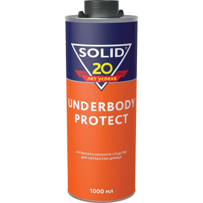 Антикоррозионное средство для обработки днища SOLID UNDERBODY PROTECT 1000 мл 343.1002