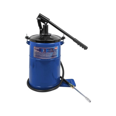 Нагнетатель смазки ручной Forsage 10кг (длина шланга 1.5, внутр.Ø 210мм, внутр. высота 300мм) F-2096C MST(59709)
