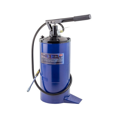 Нагнетатель смазки ручной Forsage 15кг (длина шланга 1.5, внутр.Ø 210мм, внутр. высота 410мм) F-07065A MST(59695)