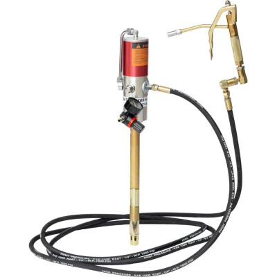 Пневматический нагнетатель смазки SIPL длина штока 400 мм GZ-8