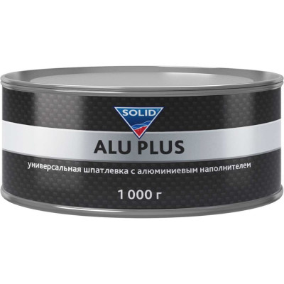 Универсальная шпатлевка с алюминиевым наполнителем SOLID PROFESSIONAL LINE ALU PLUS 1000 гр 509.0101