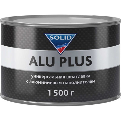 Универсальная шпатлевка с алюминиевым наполнителем SOLID PROFESSIONAL LINE ALU PLUS 1500 гр 509.0505