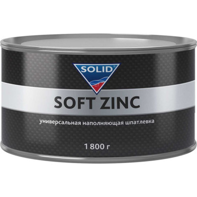 Универсальная наполняющая шпатлевка SOLID PROFESSIONAL LINE SOFT ZINC (1800 гр) 508.8180