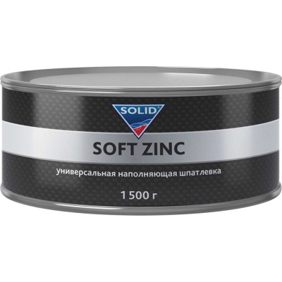 Универсальная наполняющая шпатлевка SOLID PROFESSIONAL LINE SOFT ZINC (1500 гр) 508.8150