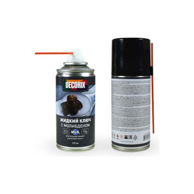 Жидкий ключ с молибденом Decorix 210 мл 0417-02 DA