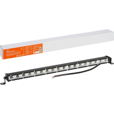 Фара (балка) светодиодная однорядная Airline 18LED, направленный свет, 27Вт, 500x30x47мм, 12/24В ALED064