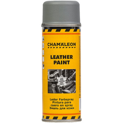 Эмаль для кожи Chamaeleon серая матовая 26807