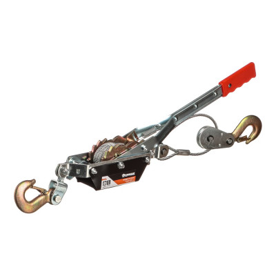Лебедка ручная рычажная ЕРМАК TR8021 2т, длина троса 2,5м 737-058