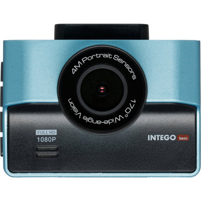 Видеорегистратор INTEGO Basic VX-850FHD (цвет Sunny Blue) с картой памяти 32GB в комплекте VX-850FHD-SB
