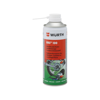 Адгезивная сухая PTFE смазка Wurth HHS 100 DRYLUBE, 400 мл 08931066  092    1