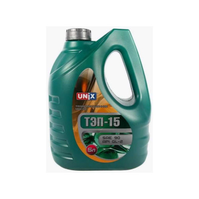 Трансмиссионное масло UNIX ТЭП-15 SAE 90 API GL-2, канистра 5л 4600718