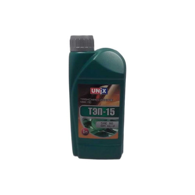 Трансмиссионное масло UNIX ТЭП-15 SAE 90 API GL-2, канистра 1л 4600695