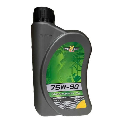 Трансмиссионное масло Wezer 75W-90 API GL-4, канистра 4л 4607014