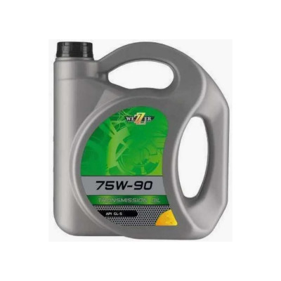 Траснмиссионное масло Wezer 75W-90 API GL-5, канистра 4л 4607038
