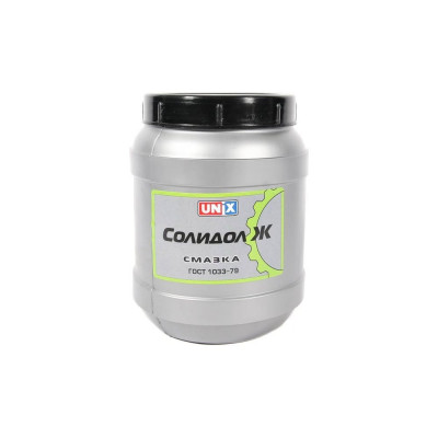 Солидол жировой UNIX банка 2 кг 4602903