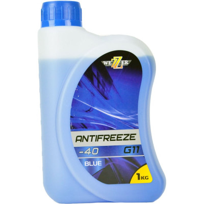 Антифриз Wezer G11 синий, канистра 1кг 4609124
