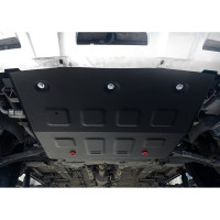 Защита картера + комплект крепежа АвтоБроня Сталь, EXEED VX, V-2,0, робот, полный, 2020-; EXEED TXL, V-2,0, робот, полный, 2020- 111.00942.1