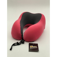 Подушка шейная для путешествий с эффектом памяти Golden Snail GS 0458-4 розовый