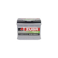 Аккумулятор ZUBR Premium 65Ah L+ (низкий) ZP651