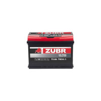 Аккумулятор ZUBR Ultra 75Ah L+ ZU751