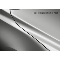 Аэрозольная краска HOTZ "Ford Moondust Silver 68/ZJNC", 1K базовая автомобильная ремонтная автоэмаль, металлик, 520 ml 4673755215577