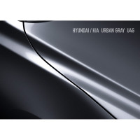 Аэрозольная краска HOTZ "Hyundai/Kia Urban Gray U4G", 1K базовая автомобильная ремонтная автоэмаль, металлик, 520 ml 4673755215782