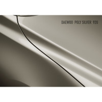 Аэрозольная краска HOTZ "Daewoo Poly Silver 92U", 1K базовая автомобильная ремонтная автоэмаль, металлик, 520 ml 4673755215522