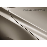 Аэрозольная краска HOTZ "Hyundai/Kia Mystic Beige M2B", 1K базовая автомобильная ремонтная автоэмаль, металлик, 520 ml 4673755215737