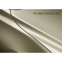 Аэрозольная краска HOTZ "VW/SKODA Silver Leaf LR7L", 1K базовая автомобильная ремонтная автоэмаль, металлик, 520 ml 4673755216123