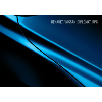Аэрозольная краска HOTZ "Renault/Nissan Diplomat RPG", 1K базовая автомобильная ремонтная автоэмаль, металлик, 520 ml 4673755215911