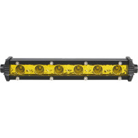 Фара (балка) светодиодная однорядная Airline 6LED, желтый направленный свет, 9Вт, 186x30x47мм, 12/24В ALED161