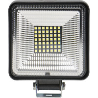 Фара светодиодная квадратная Airline 49LED, рассеянный свет, 25Вт, 108x108x28мм, 12/24В ALED026