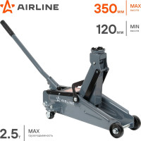Подкатной домкрат Airline 2.5 т, 120-350 мм AJ25F340