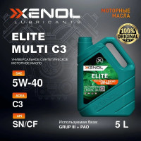 Моторное масло Xenol ELITE MULTI C3 5W-40 SN/CF 5L POXEMC3540SNCF3