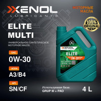 Моторное масло Xenol ELITE MULTI 0W-30 SN/CF 4L POXEM030SNCF2