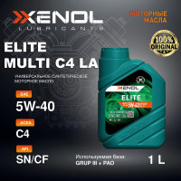 Моторное масло Xenol ELITE MULTI C4 LA 5W-40 SN/CF 1L POXEMC4LA540SNCF1