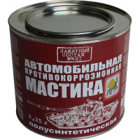 Мастика ПЕТР 621, антикоррозийная, полусинтетическая, противошумная, банка, 2.25 л 621PS2.25L